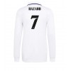 Herren Fußballbekleidung Real Madrid Eden Hazard #7 Heimtrikot 2022-23 Langarm